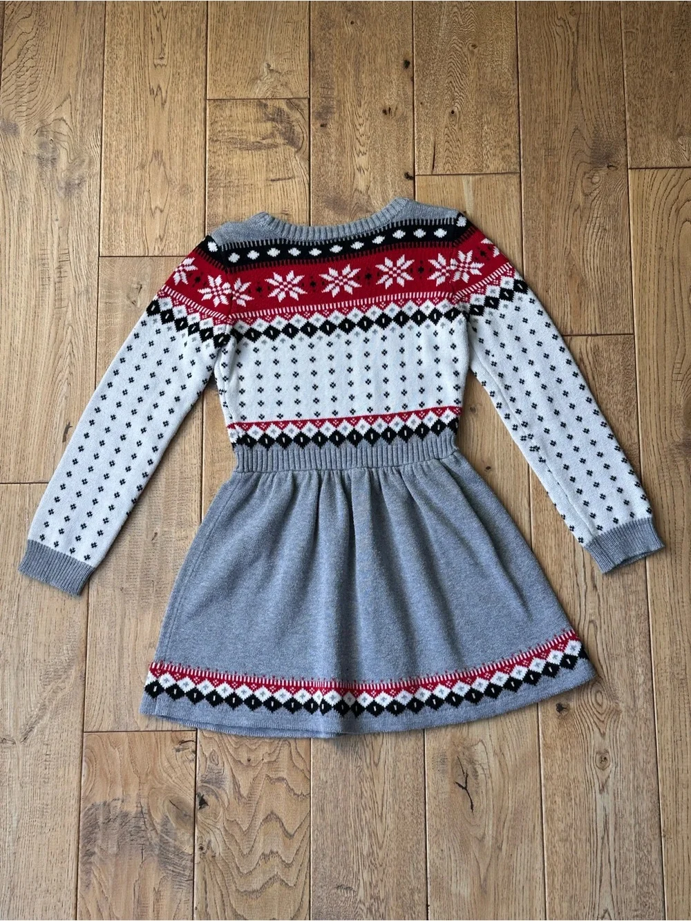Gymboree Fair Isle Dress size 7